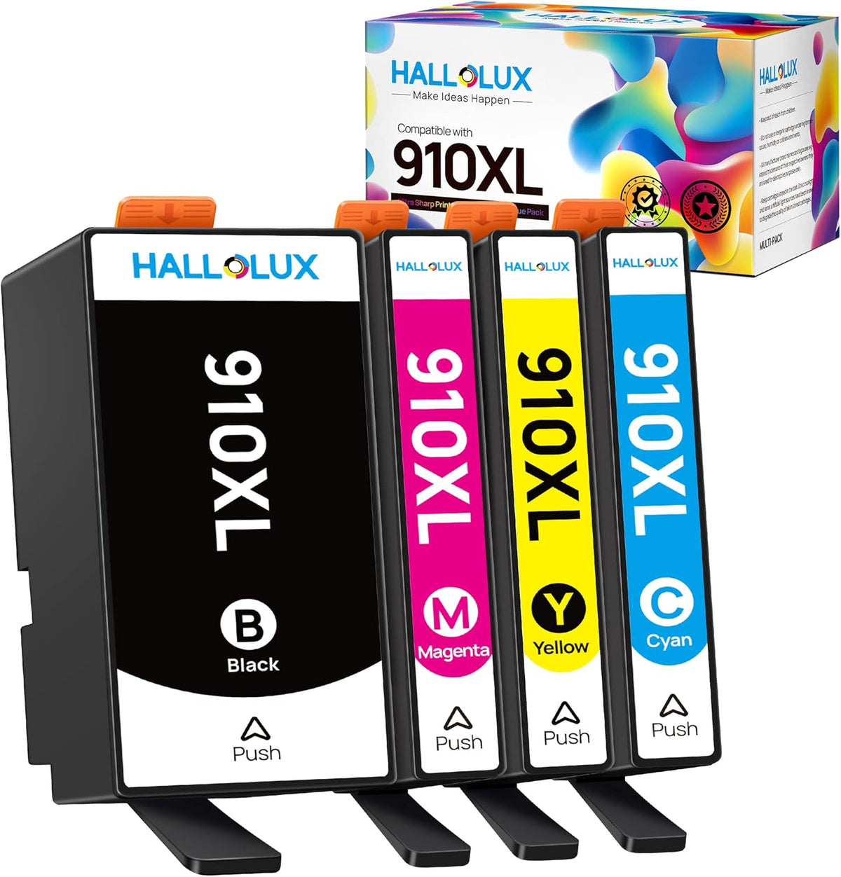 Remanufactured Ink Cartridge Replacement 4 Pack T836697