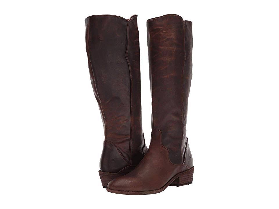 Dark Brown Tall Wide Calf Boots G525