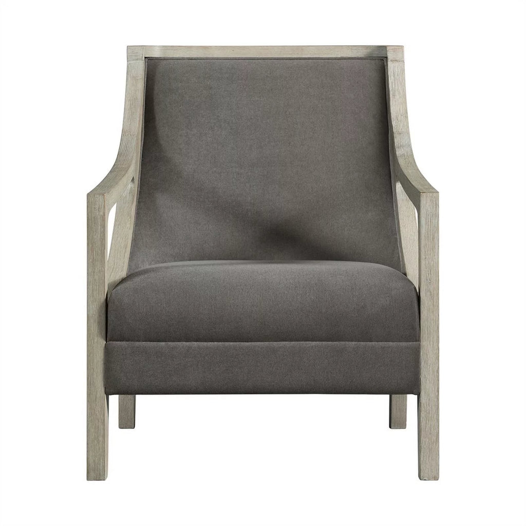 Contemporary Accent Chair with White Wash Frame O989066