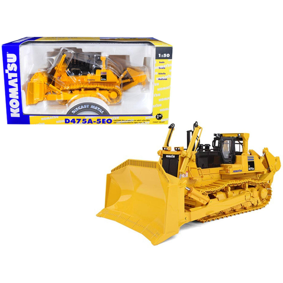 1/50 Diecast Dozer with Ripper T8558