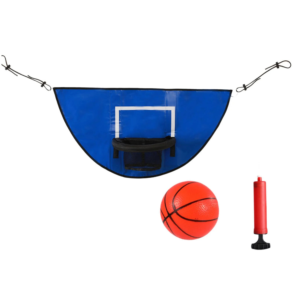 Mini Basketball Hoop for Trampoline with Ball Pump B89471
