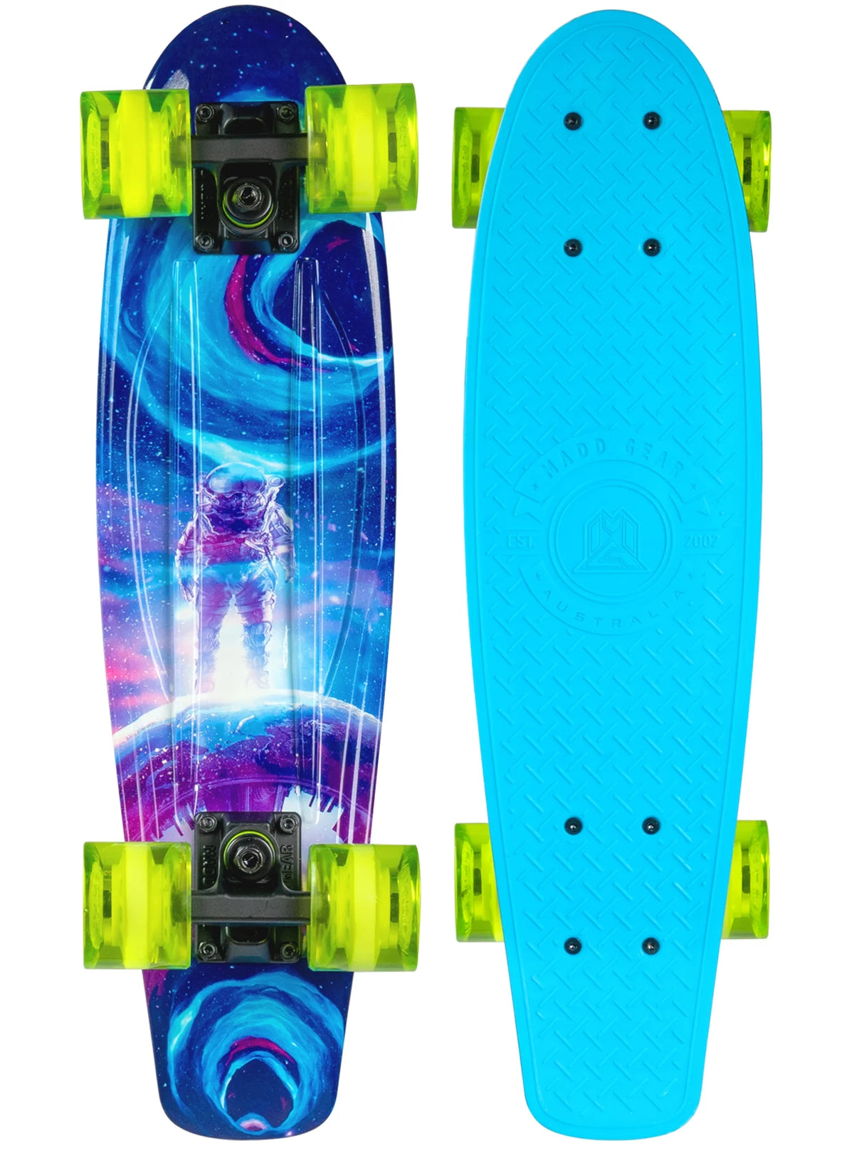 22" Retro Mini Cruiser Skateboard with 62 mm Wheels N354031