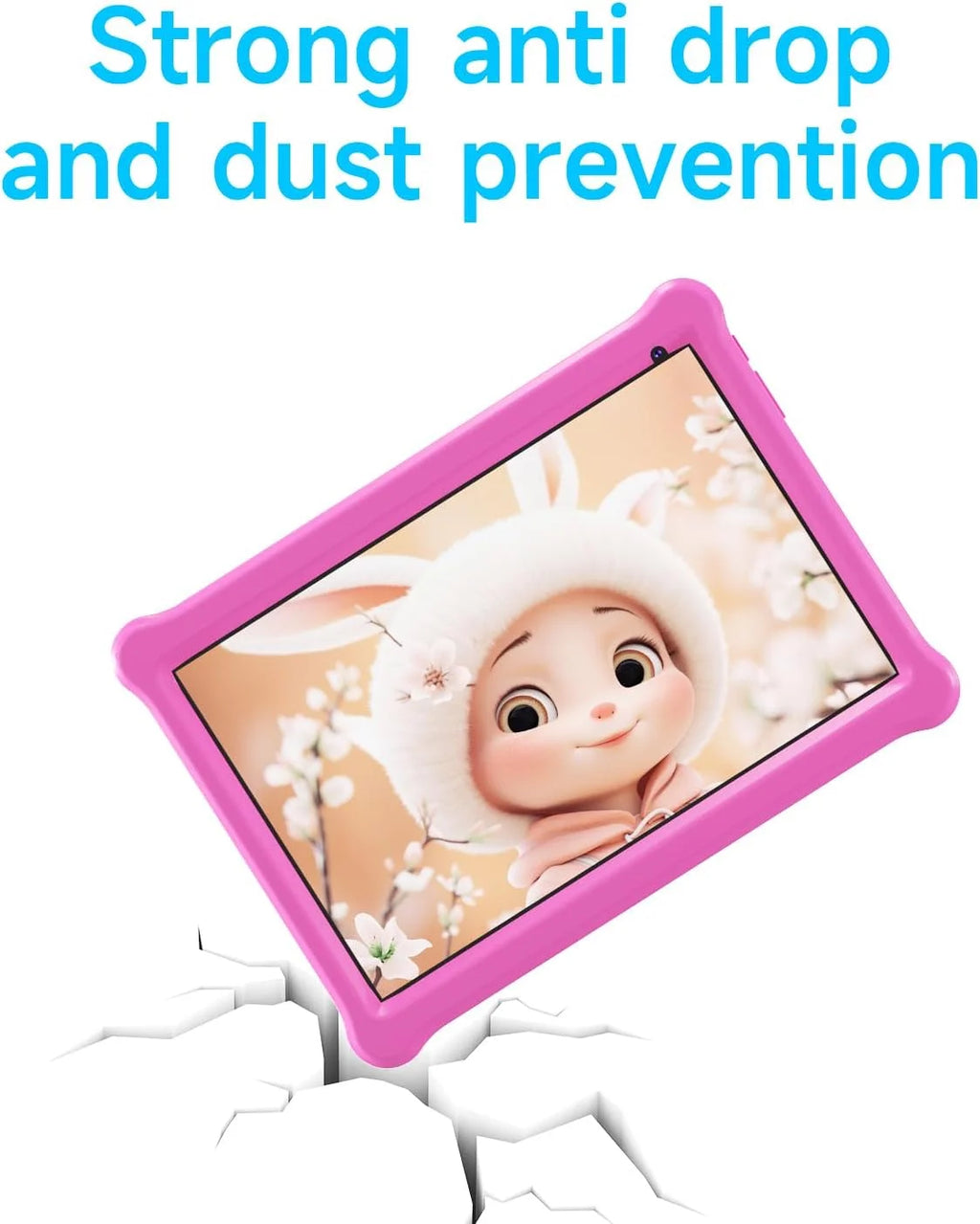 Pink 10 inch Android Tablet with Case Q5777