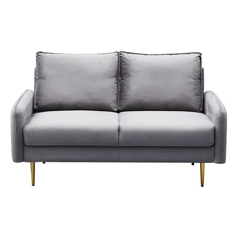 Velvet Living Room Sofa and Loveseat Set I3285