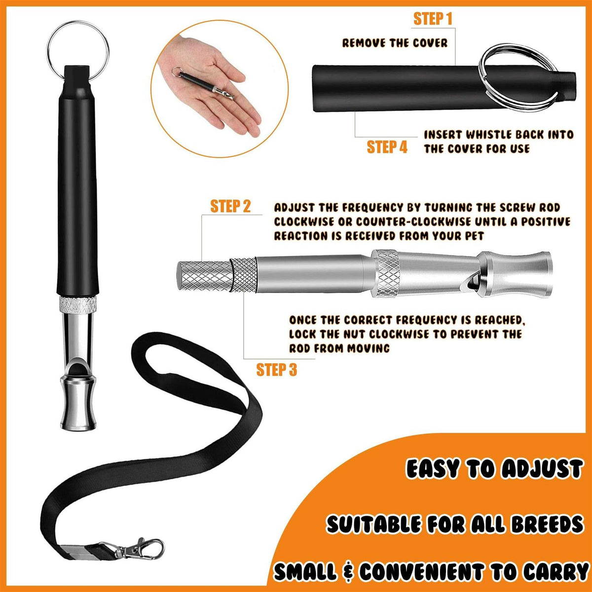 Dog Training Treat Pouch, Clicker, Doorbells, Collapsible Bowl Q701