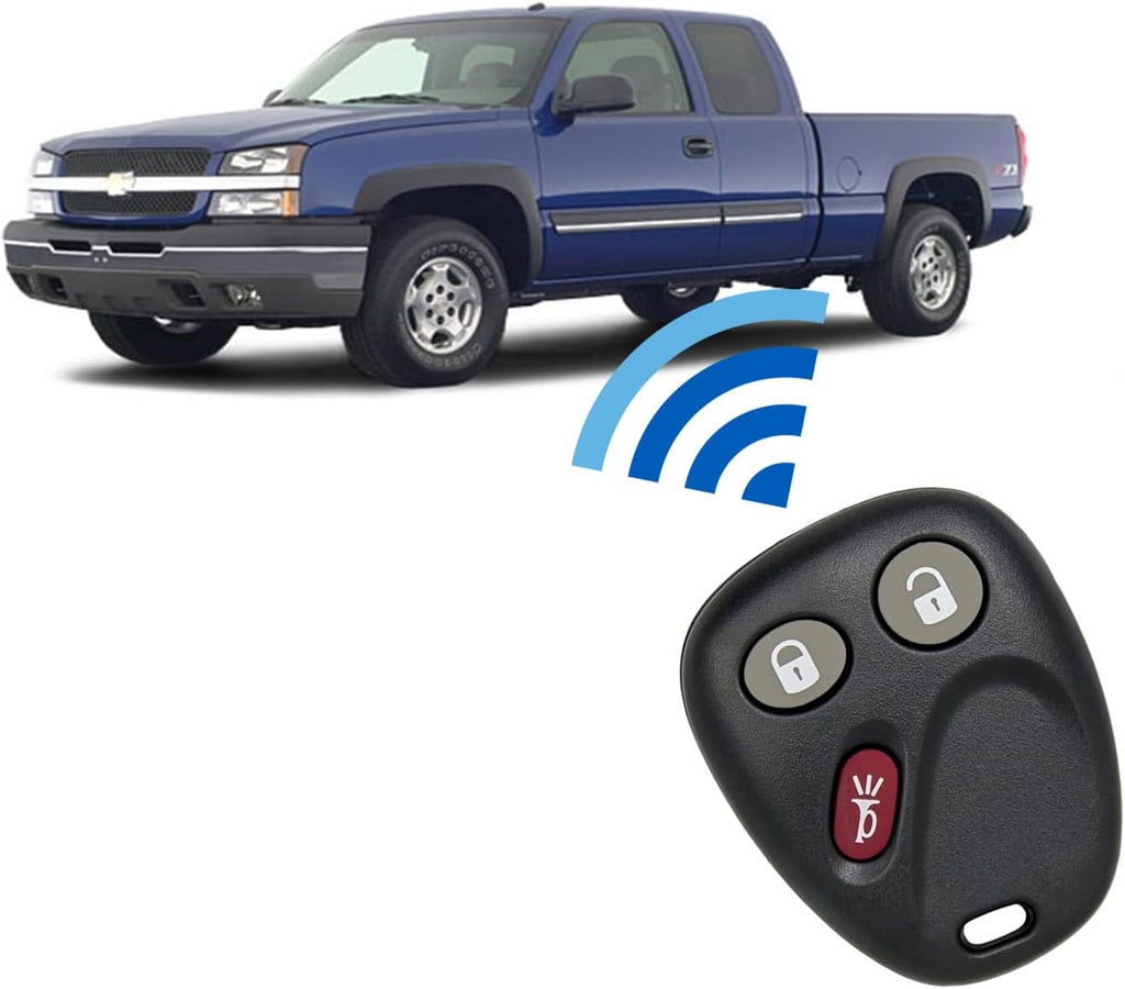 Replacement Remote for Keyless Entry Car Key 3 Button 2 Pack A848243