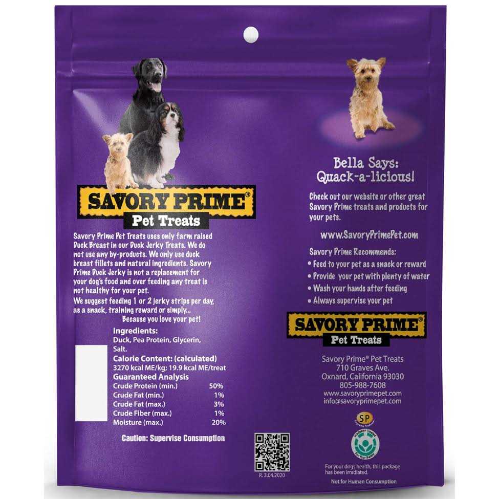 Natural Duck Jerky N3551