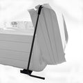 Black Powder Coated Aluminum Tubing Rock Spa Cover Lift S78611