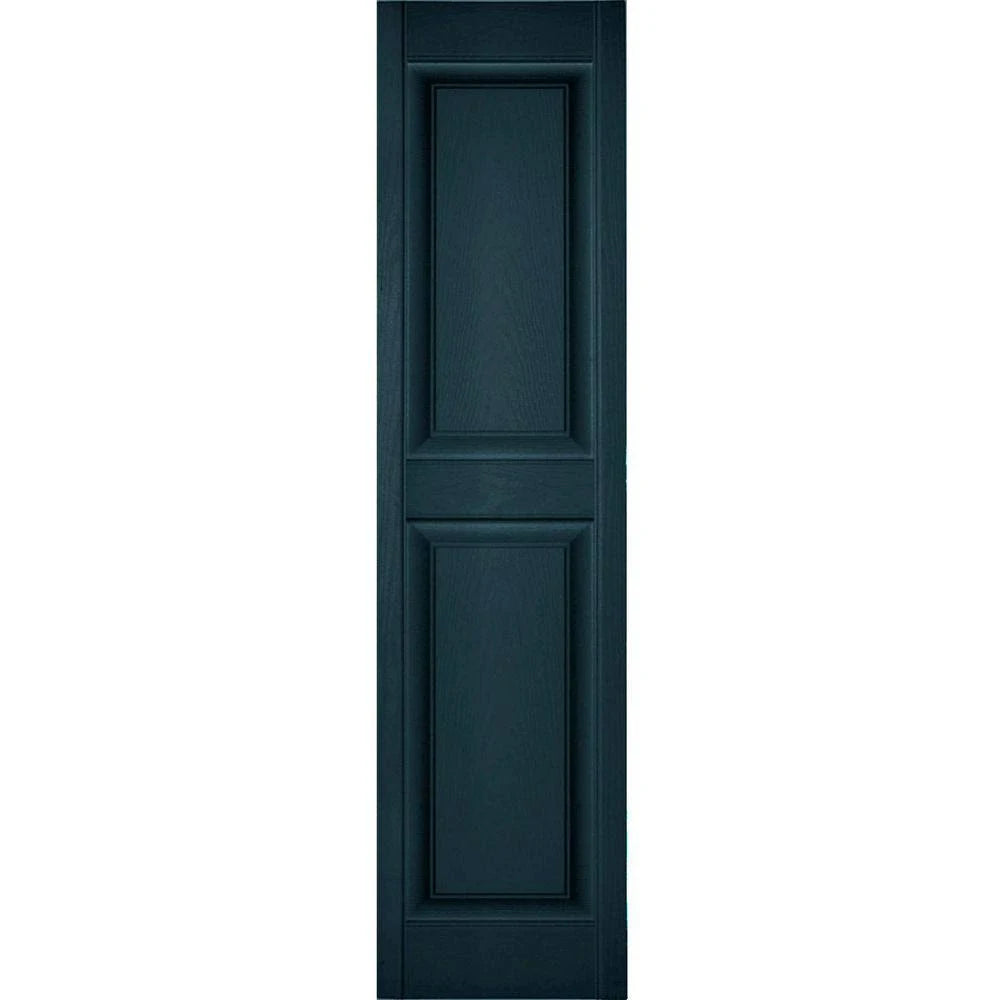 Midnight Blue Raised Panel Shutters S2236
