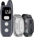 IPX7 Waterproof Rechargeable Dog Training Collar Pack of 2 T270