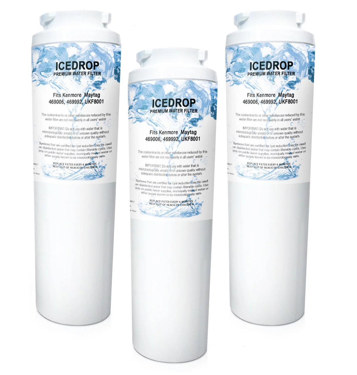 Refrigerator Water Filter 3 Pack C778