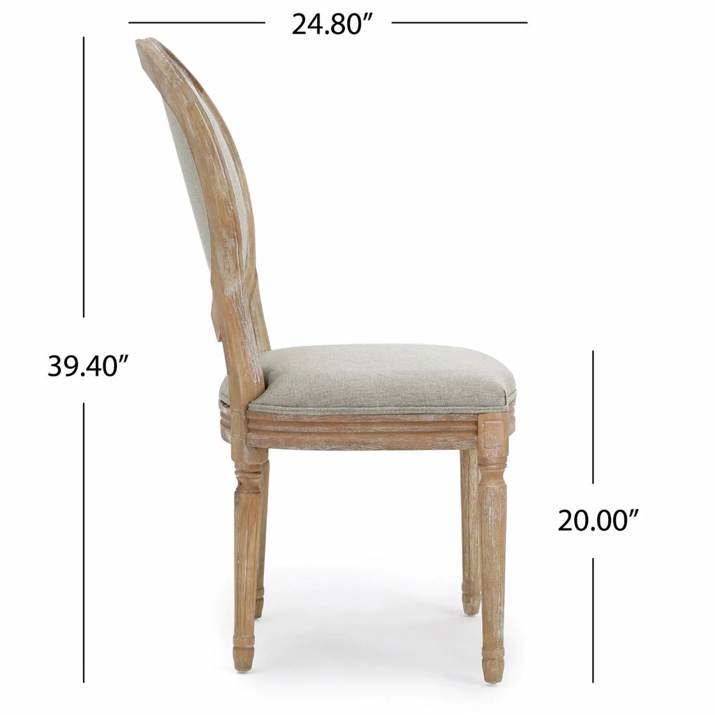 Fabric Dining Chair Set of 2 Q6514
