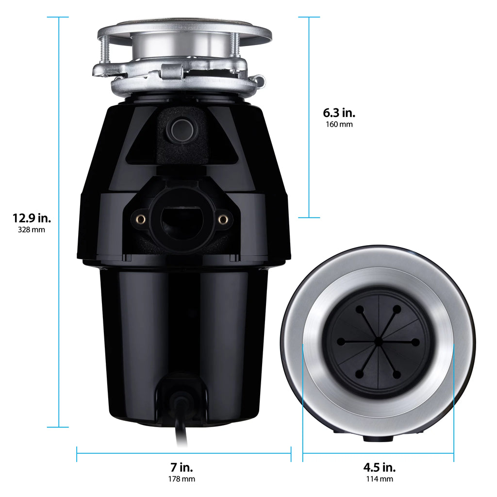 1/2 HP Stainless Steel Garbage Disposal Y789