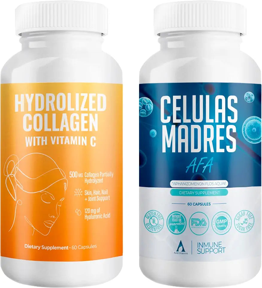 Hydrolyzed Collagen & AFA Stem Cell 60 Capsules E613751