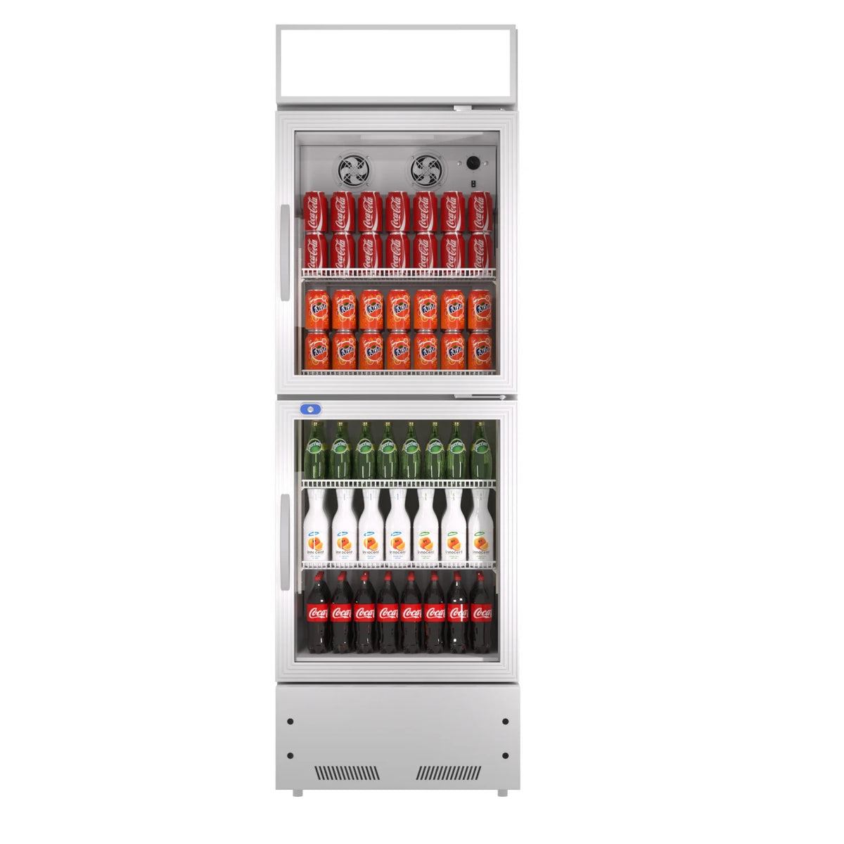 11 Cu.ft Double Glass Door Merchandiser Refrigerator F627950