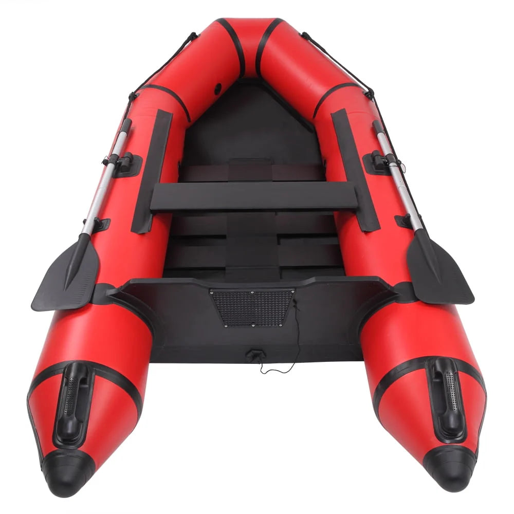 7.5ft PVC Adult Assault Boat Red And Black W3438