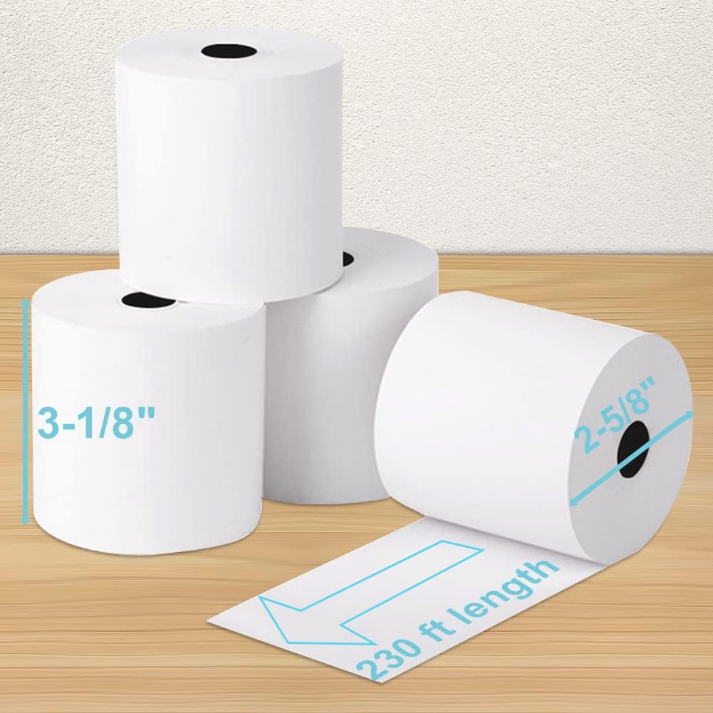 Thermal Paper Receipt Rolls 10 Rolls P92049