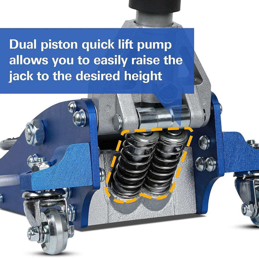 1.5 Ton Low Profile Hydraulic Floor Jack I2373