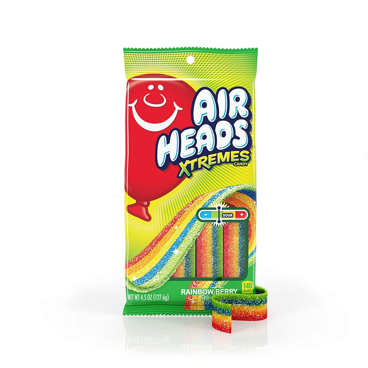 Rainbow Berry Candy Belts, 4.5 Ounce Bulk Pack of 12 F4285