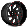 Gloss Black Milled 20x12 Vortex Wheel D3428
