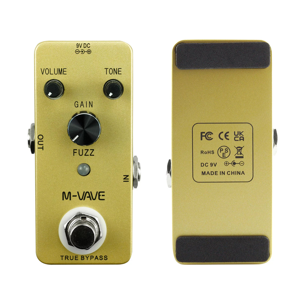 Vintage Fuzz Guitar Effect Pedal with True Bypass Y12379
