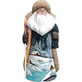 Hand-Painted Wood Carving M191
