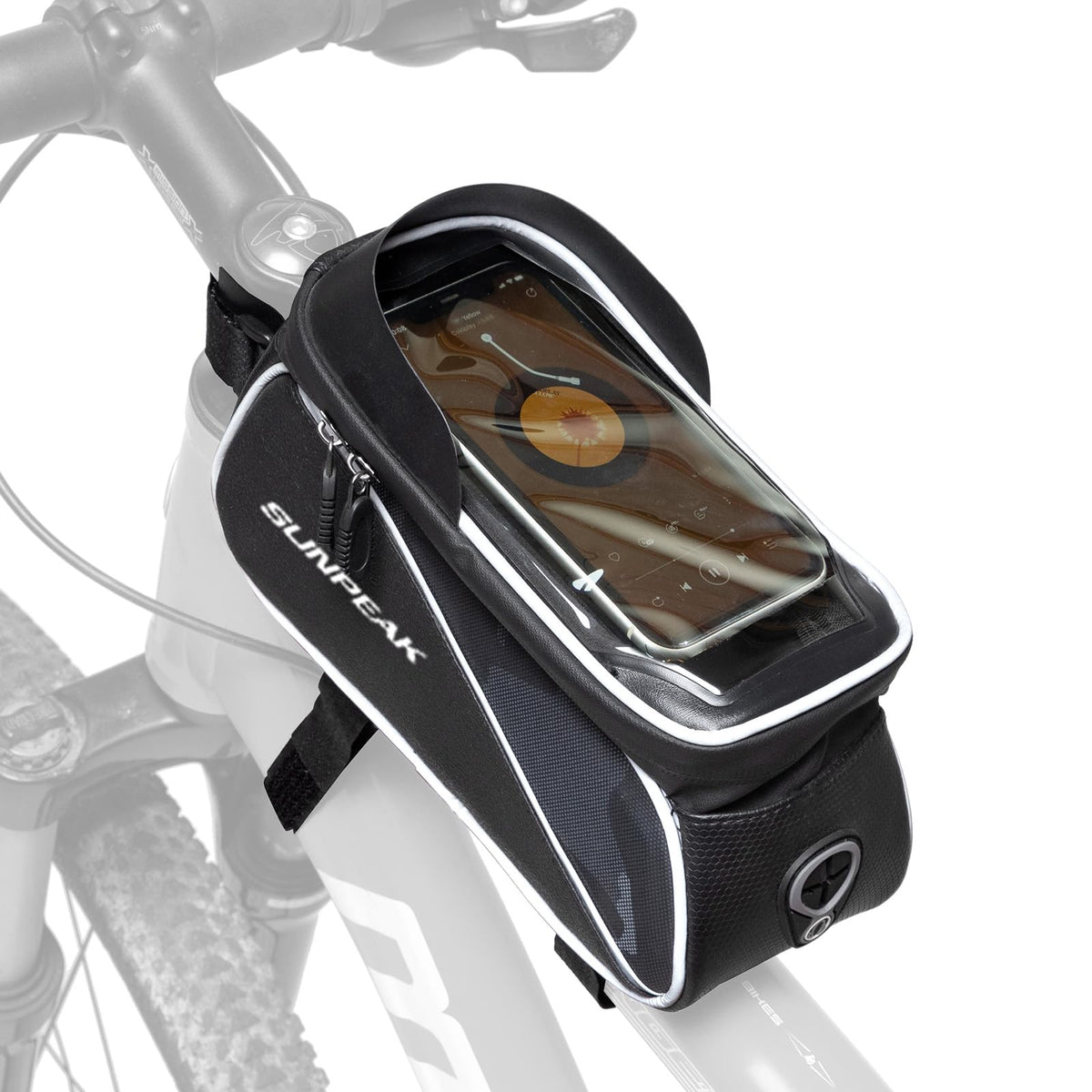 Waterproof Bike Handlebar Bag with Cell Phone Holder G23280