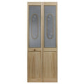 Glass Bifold Door, 36 Inches x 80 Inches A834