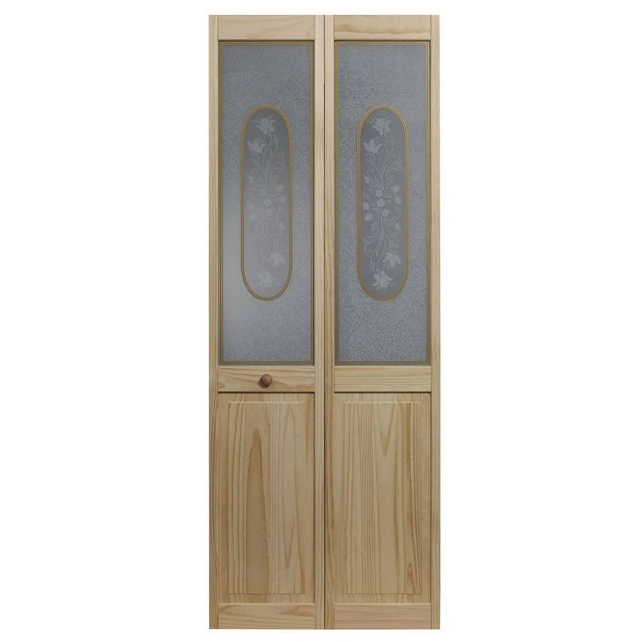 Glass Bifold Door, 36 Inches x 80 Inches A834