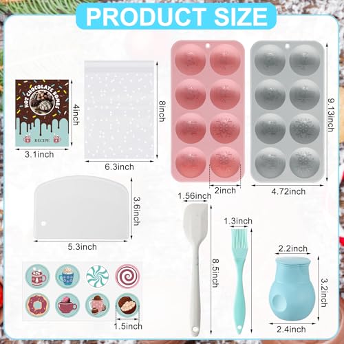 27 Pcs Hot Chocolate Bomb Making Set J2588