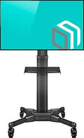 Mobile TV Stand with Mount Rolling TV Cart for 32 55 LCD LED Flat SCR N487