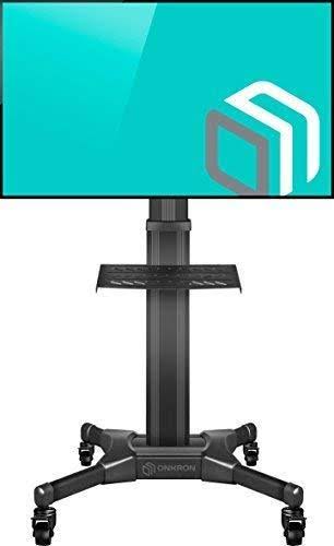 Mobile TV Stand with Mount Rolling TV Cart for 32 55 LCD LED Flat SCR N487
