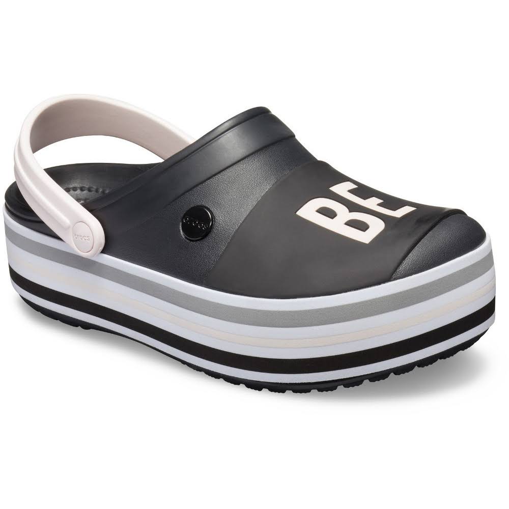 Black Platform Clog W36115