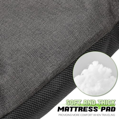 80" Folding Camping Cot with Removable Mattress and Carry Bag X599