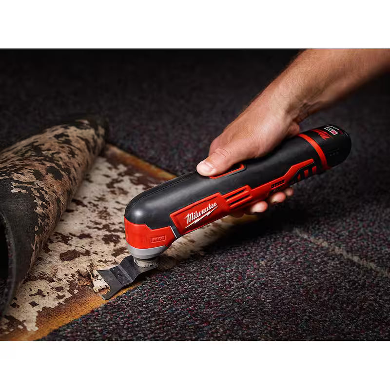 12V Cordless Reciprocating Saw Kit with Oscillating Multi-Tool & 6.0Ah Battery Pack F73017