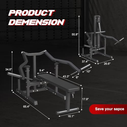 Weight Bench with 7 Adjustable Positions Flat Incline B724