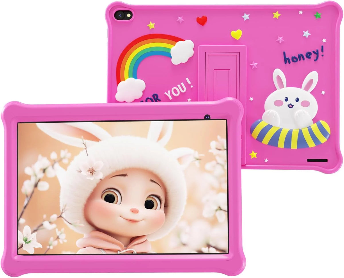 Pink 10 inch Android Tablet with Case Q5777
