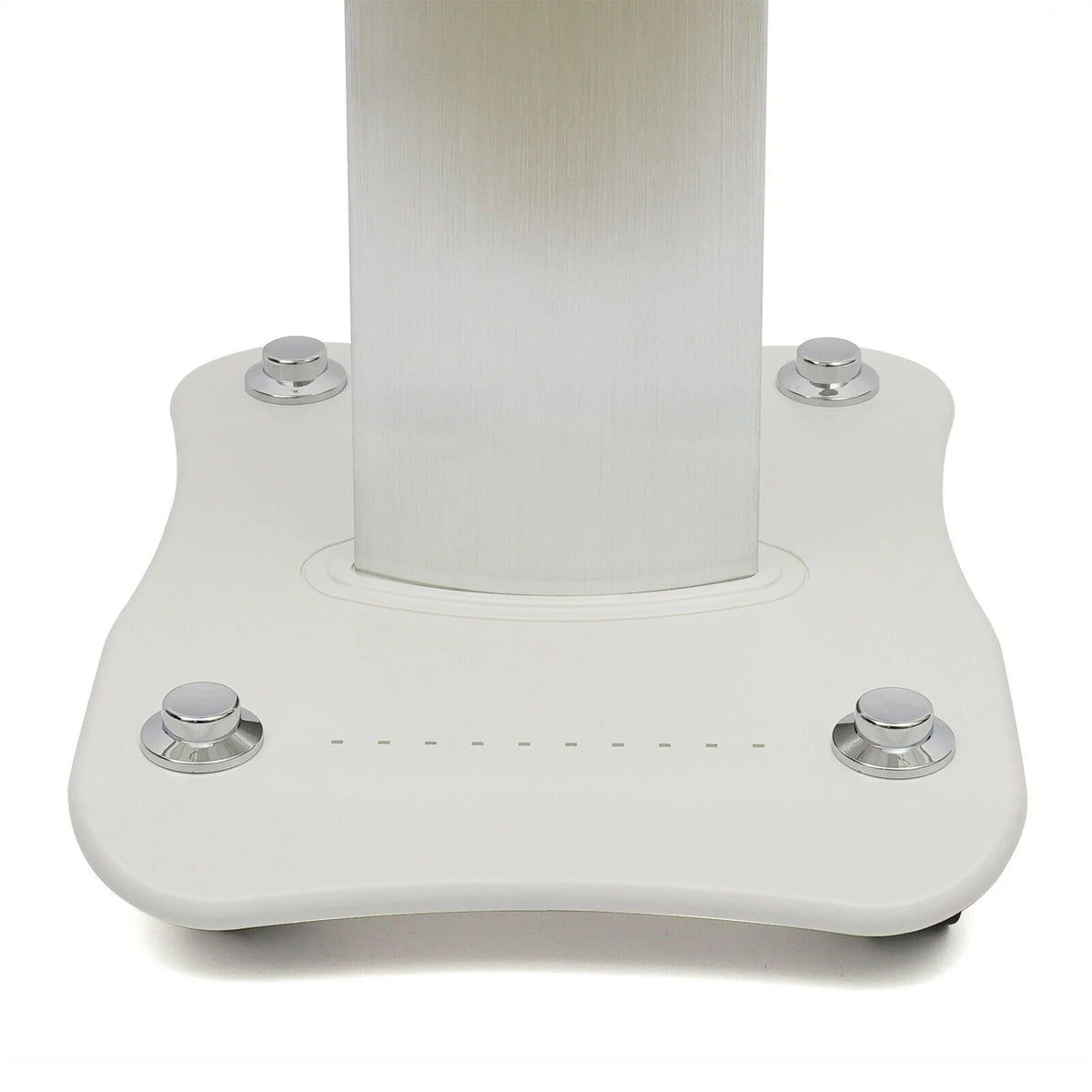 Rolling Trolley Cart Beauty Machine Stand, 4 Wheels Hair Salon Alluminum Alloy White Beauty Cart N137