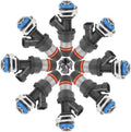 Fuel Injectors 4.8L 5.3L 6.0L Pack of 2 J2376