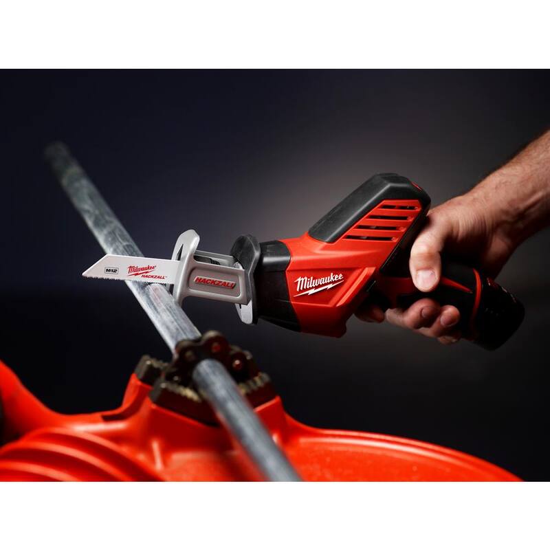 12V Cordless Reciprocating Saw Kit with Oscillating Multi-Tool & 6.0Ah Battery Pack F73017
