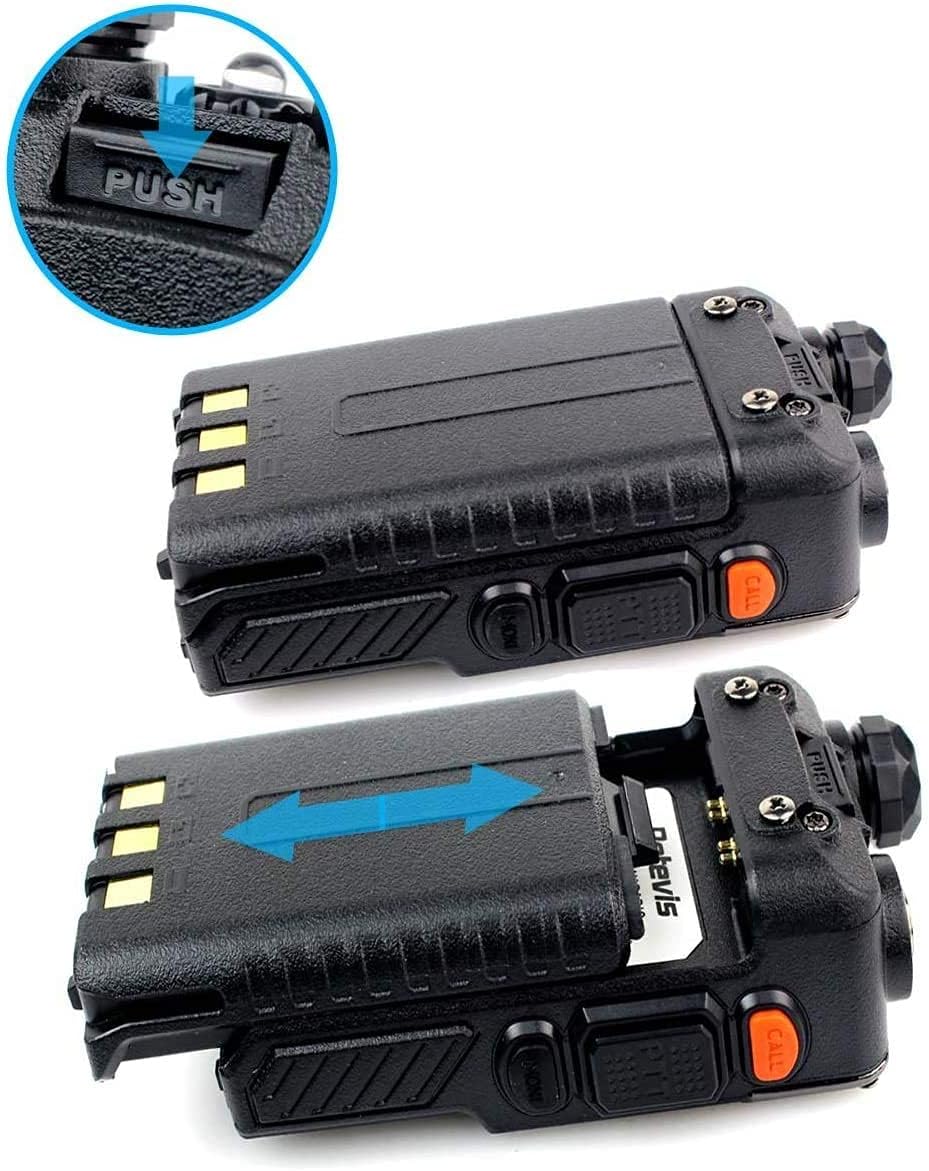 6 Pack Dual Band Rechargeable Walkie Talkies with 6-Way Charging Station H740