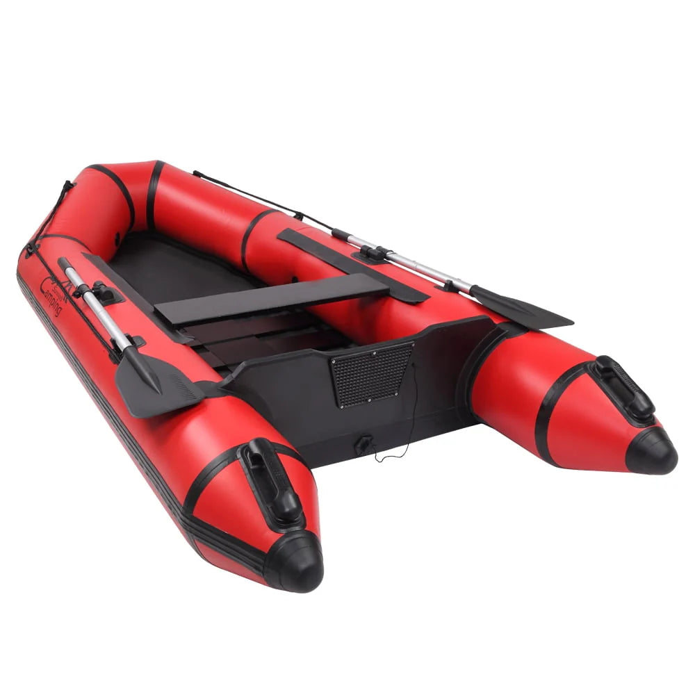 7.5ft PVC Adult Assault Boat Red And Black W3438