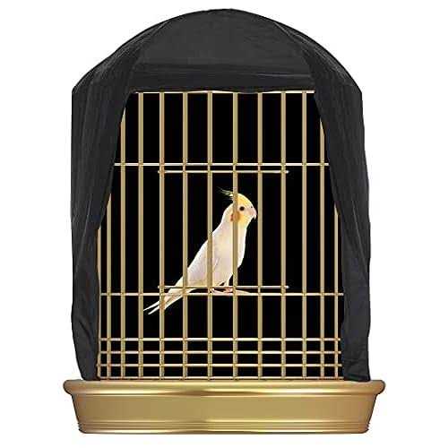 Machine Washable & Breathable Fabric Birdcage Cover O281