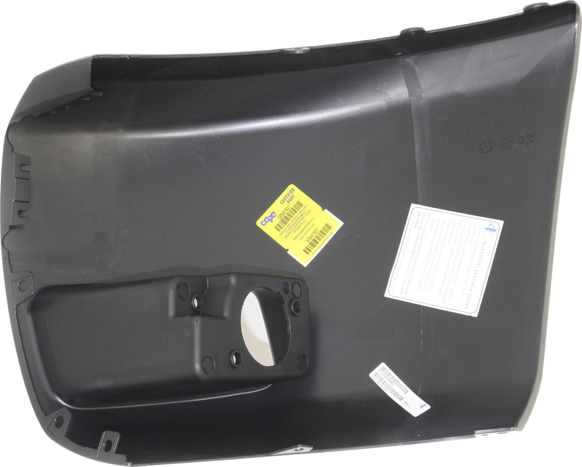 RH Primed Face Bar Cap with Fog Light Hole G505