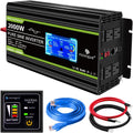 2000 Watt Pure Sine Wave Power Inverter 12V DC to 110V/120V AC Converter U1222