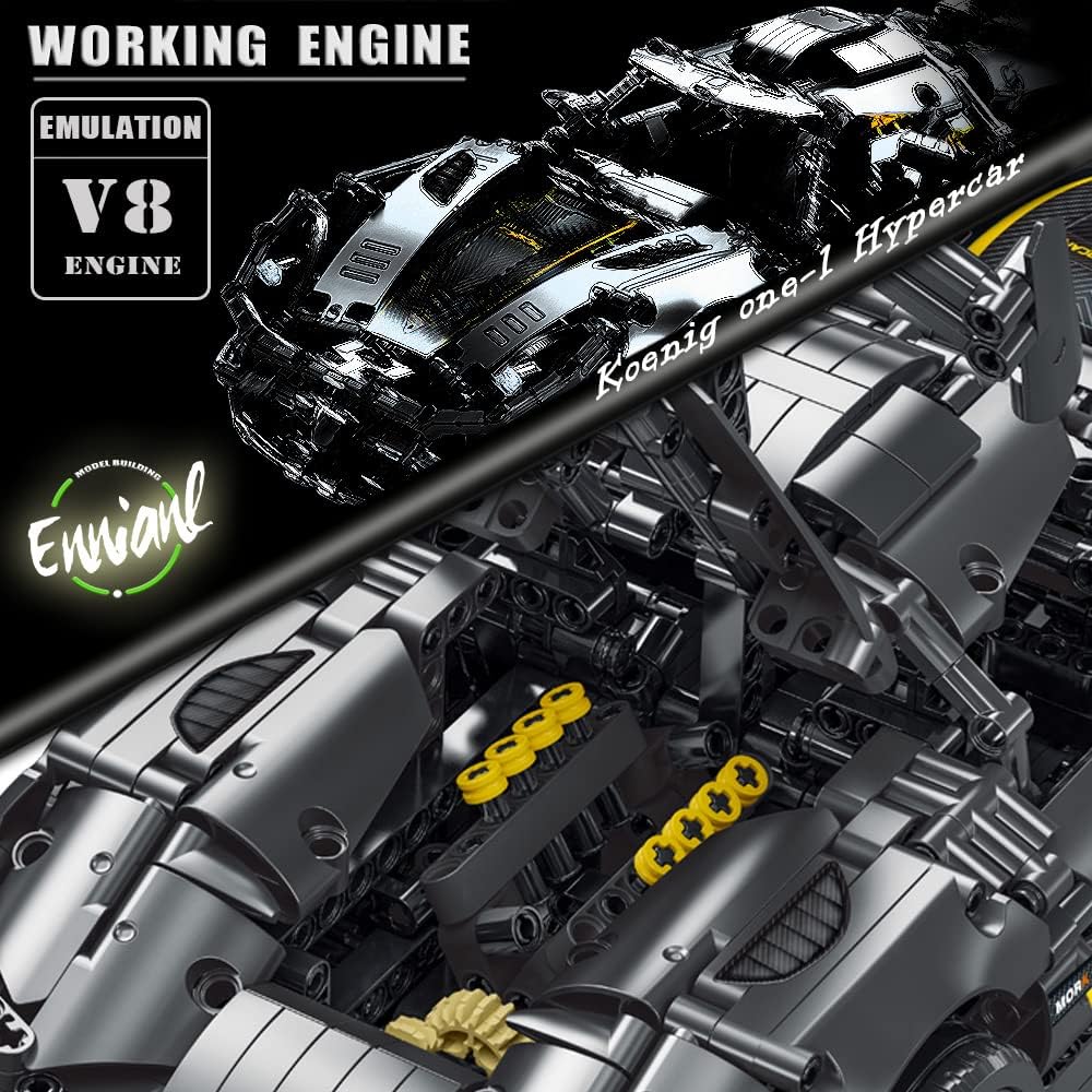 Black Model Car Building Kit O8108