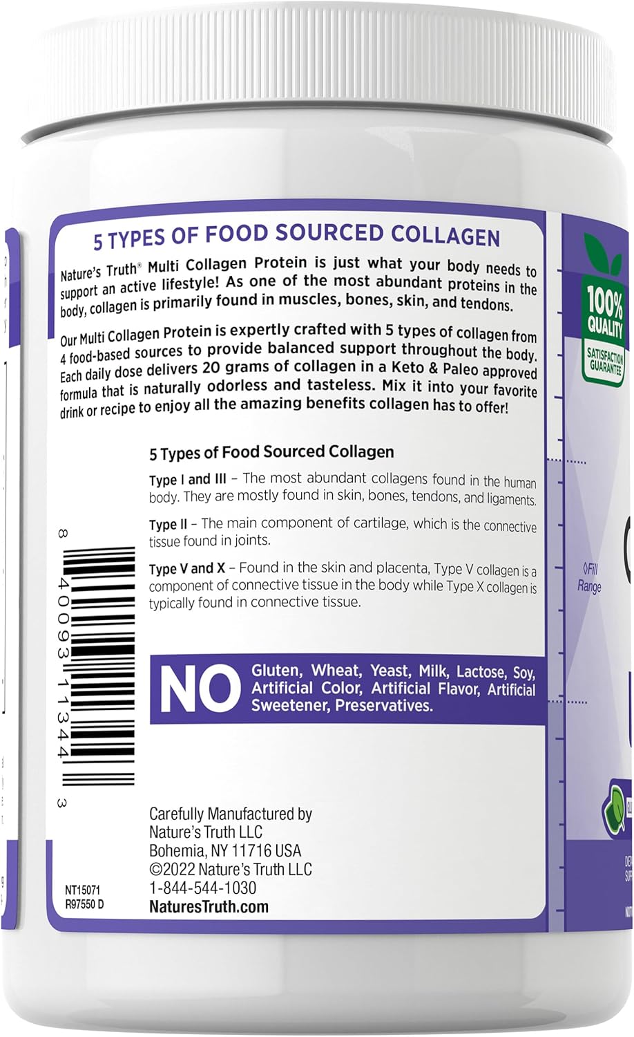 9 oz Hydrolyzed Collagen Powder V967