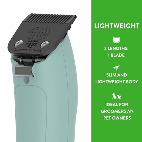 Powerful Brushless Motor Professional Grooming Clippers with 4 Stainless Steel Guide Combs M822