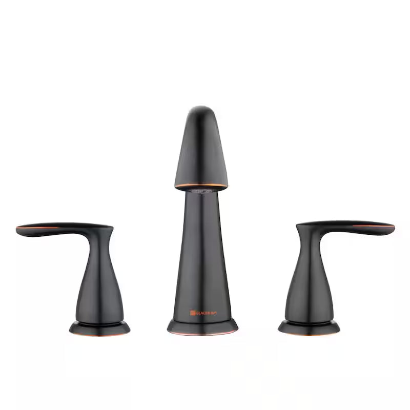 Bronze 2-Handle High-Arc Bathroom Faucet O80570