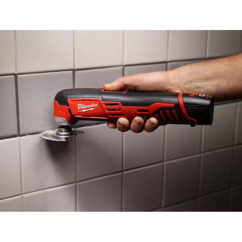 12V Cordless Reciprocating Saw Kit with Oscillating Multi-Tool & 6.0Ah Battery Pack F73017